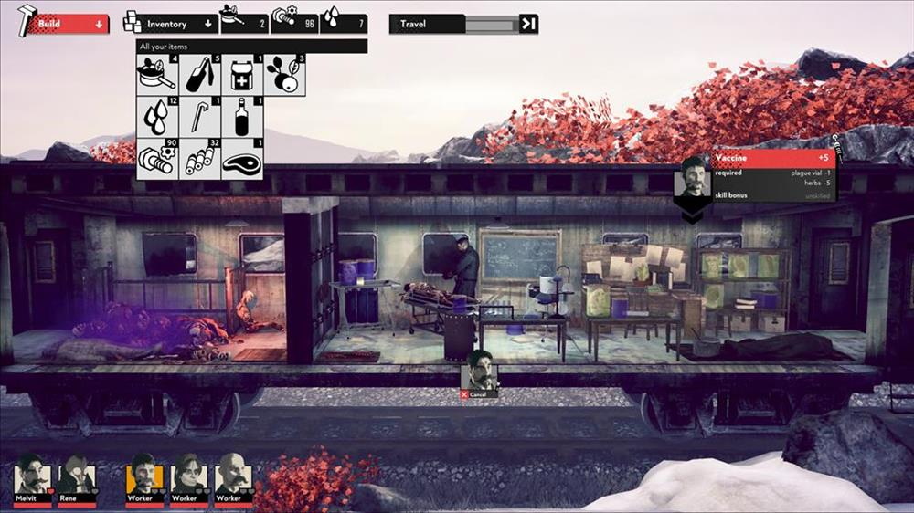Выживите в постапокалиптической пустоши с игрой Pandemic Train