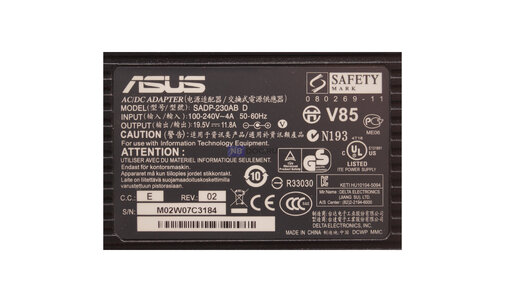 Блок питания (зарядное устройство) для ноутбука ASUS 19V 3.16A 60W (5.5x2.5mm) КОПИЯ