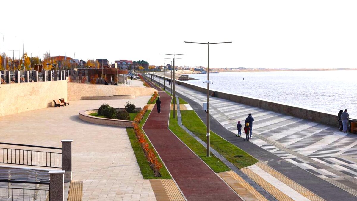    В Нижневартовске открыли бульвар на набережной