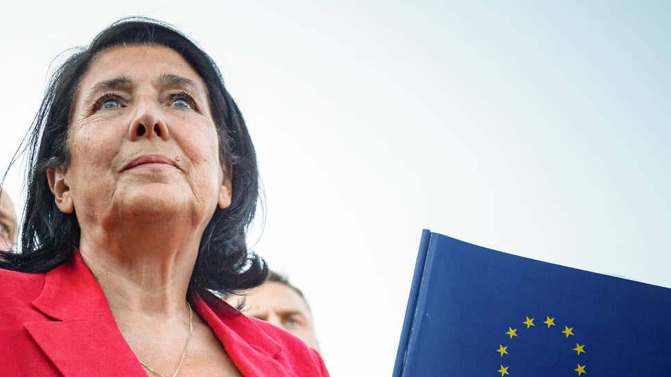 Фото: Руслан Терехов / Коммерсантъ📷Саломе Зурабишвили