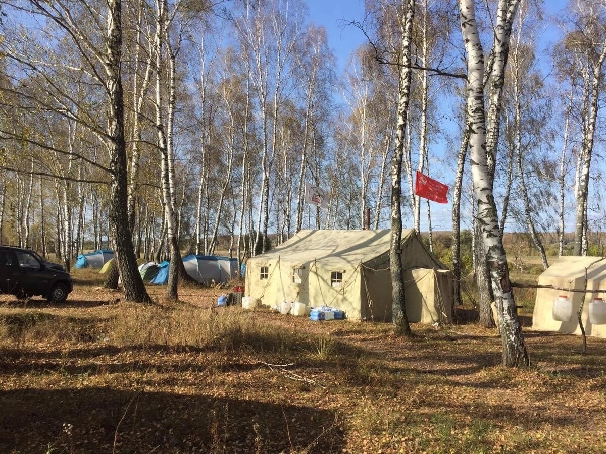 Полевой лагерь ВИПК "Дороги войны"