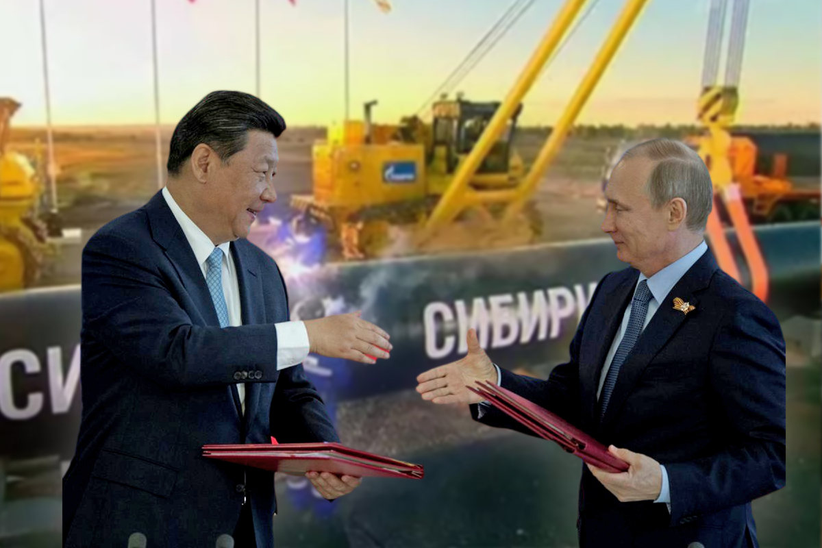 Китайский газопровод. Сила Сибири Китай.