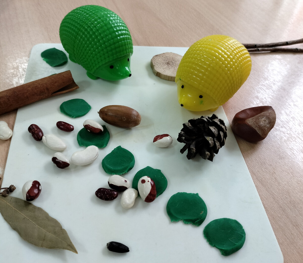 Игры с природными материалами 