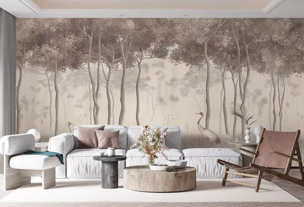 Фотообои В Интерьере Комнаты фото 27