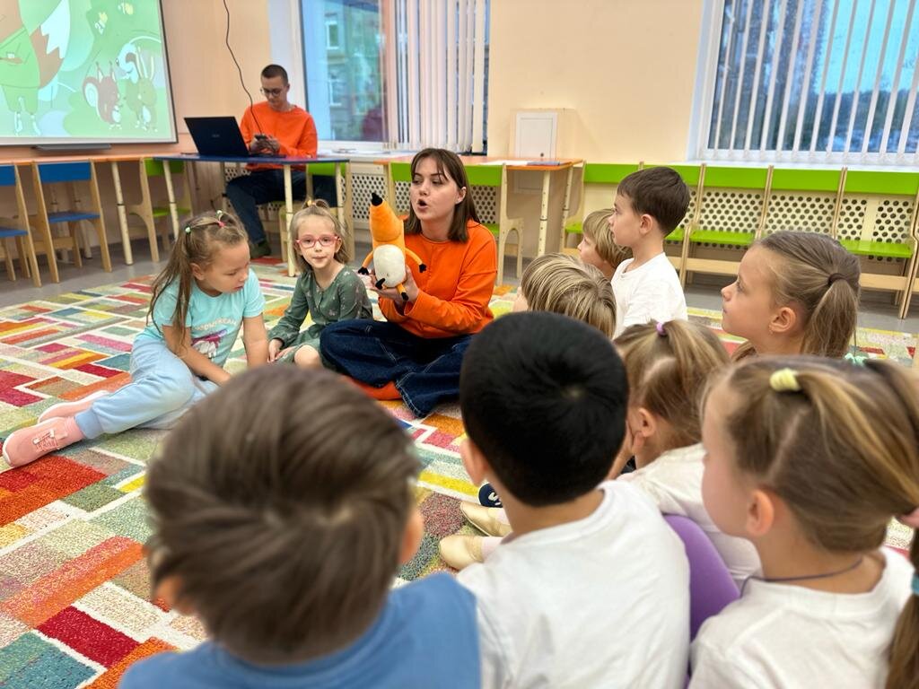 Дошкольники в том числе с большим удовольствием погружаются в обучающий процесс!