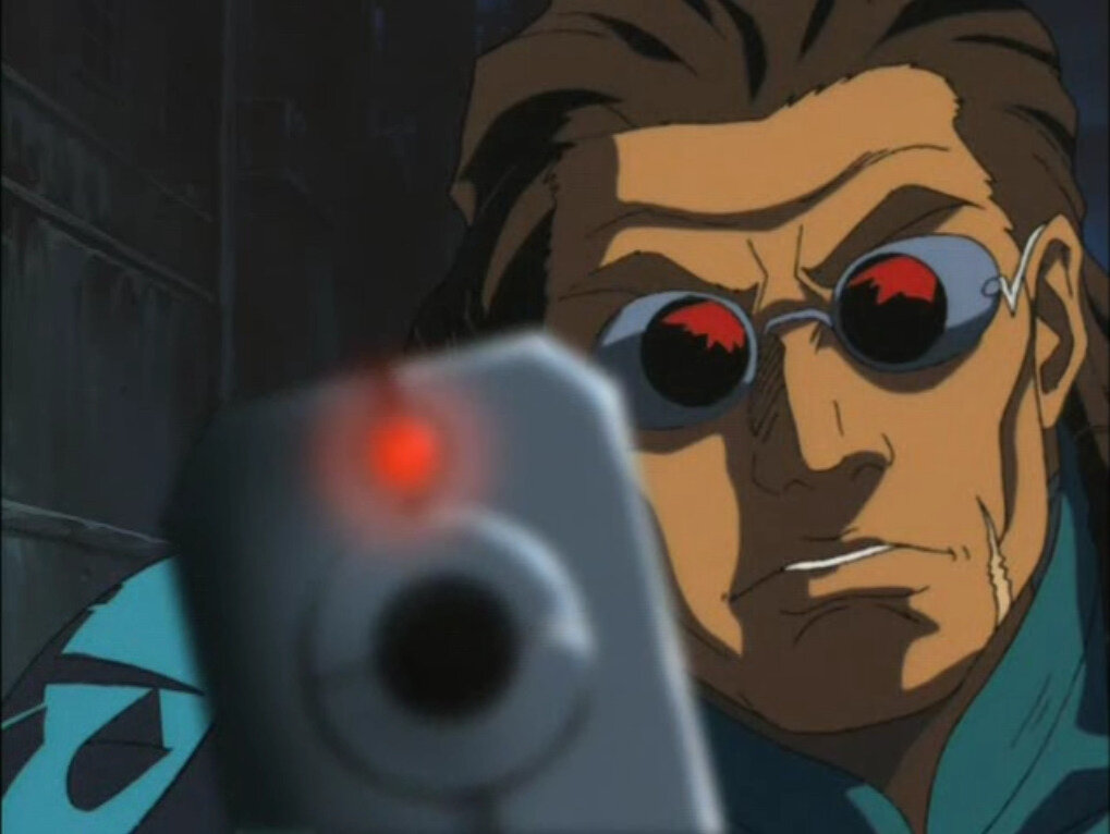 Блейд за работой