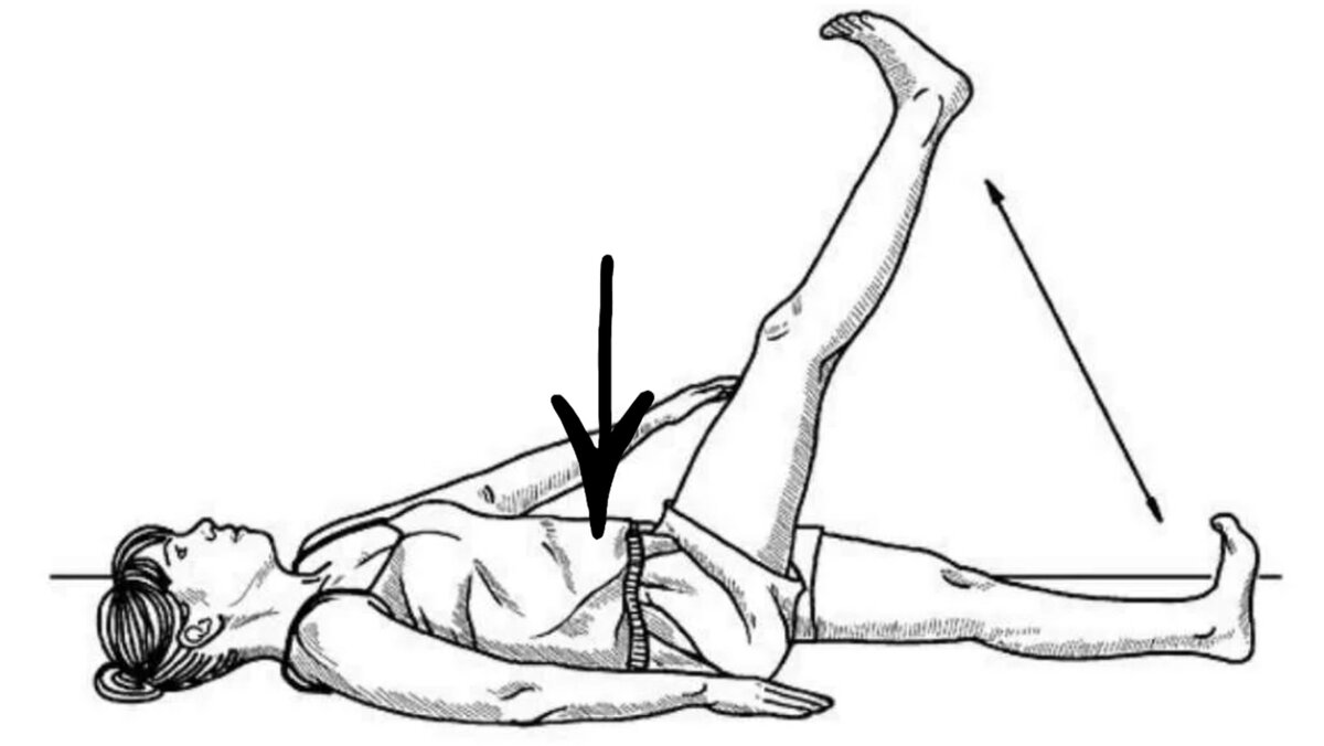 Упражнения для мышц ног лежа на кровати