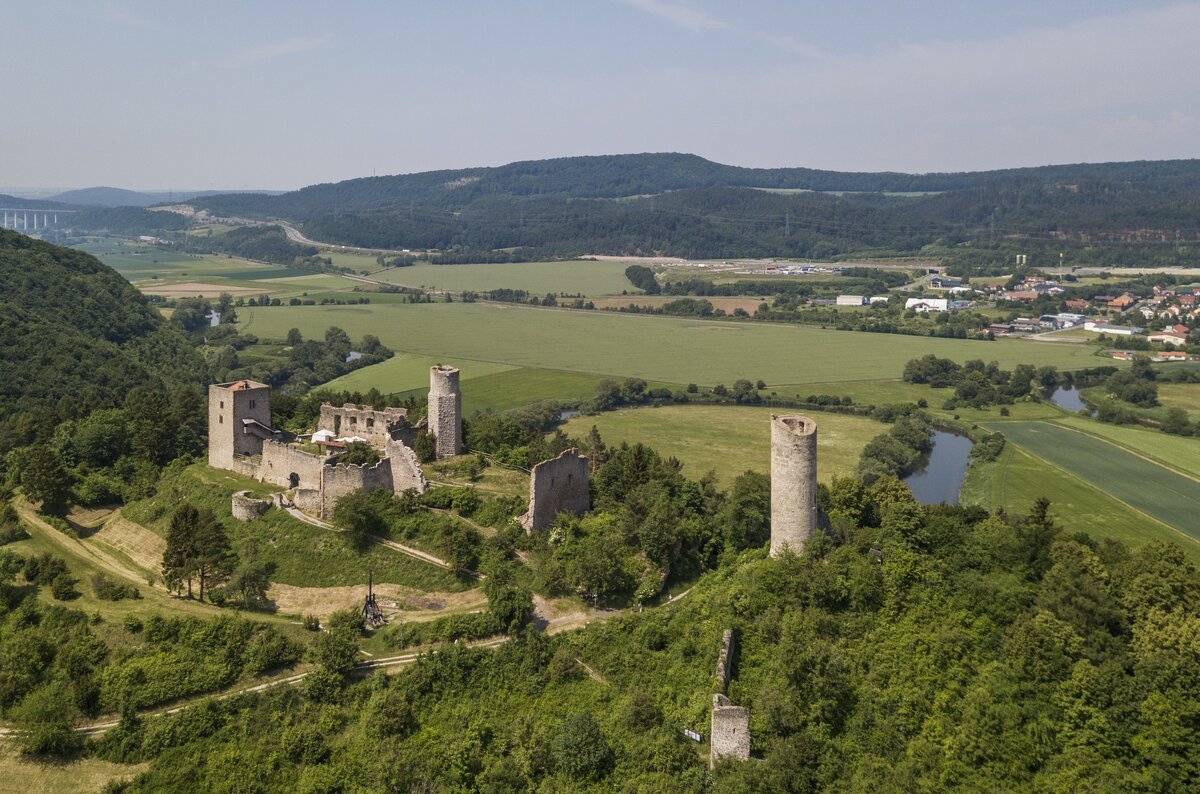 Руины замка Бранденбург