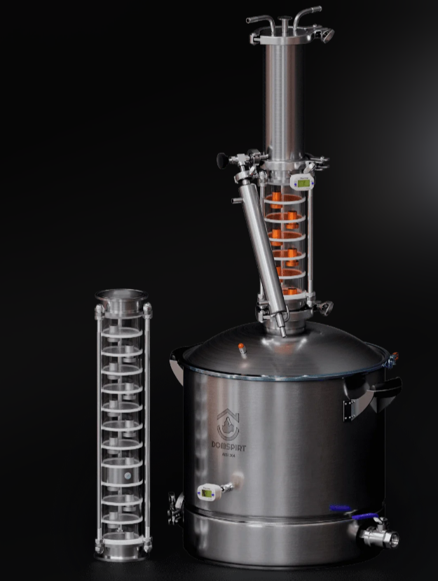 Аппарат с медными тарелками DomSpirt 2