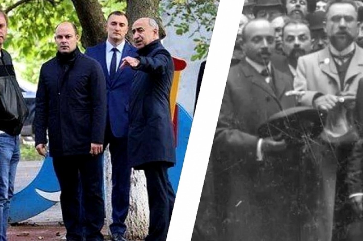    Сами ростовские чиновники сегодня одеваются отнюдь не так строго, как их коллеги в дореволюционном Ростове. Слева – депутаты городской думы Ростова в 2023 году. Справа– гласные Ростовской думы в 1906 году.