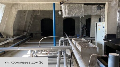 Тех.этаж современной многоэтажки