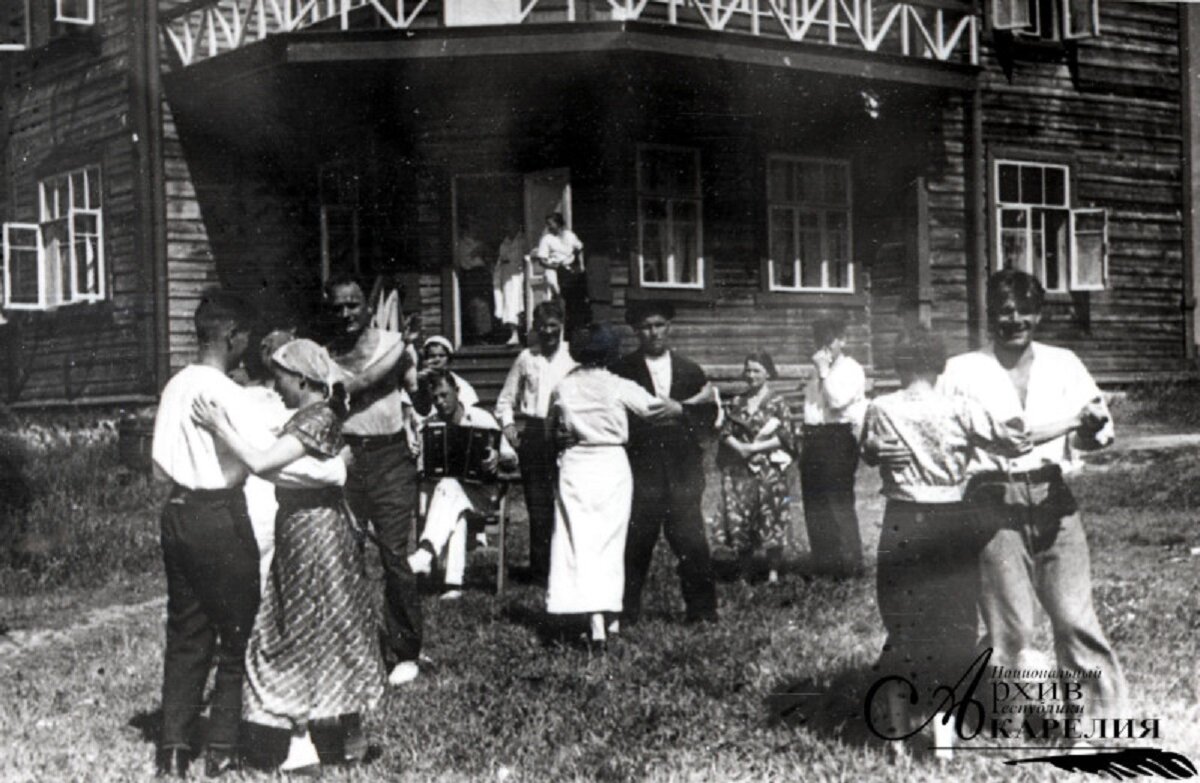    Где и как был обустроен первый санаторий для карельских чиновниковДом отдыха "Маткачи", 1930-е годы, фото Национального архива РК