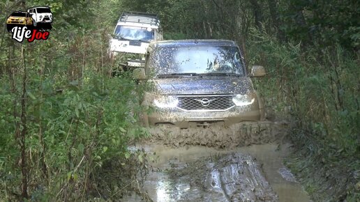 На УАЗ Патриот катастрофически не хватает клиренса, из off road ...