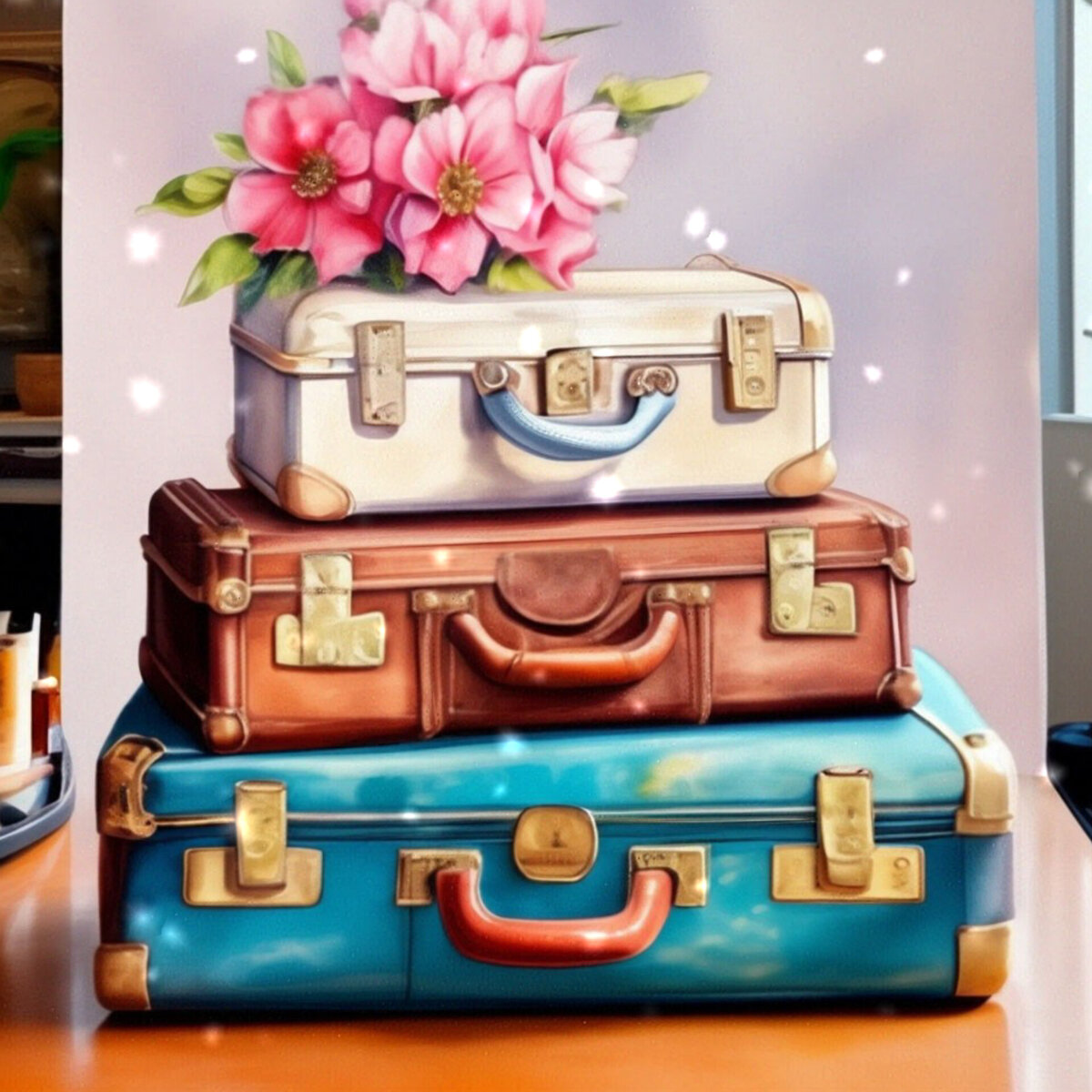 Чемоданы при переезде собрать не просто, когда в доме малыш