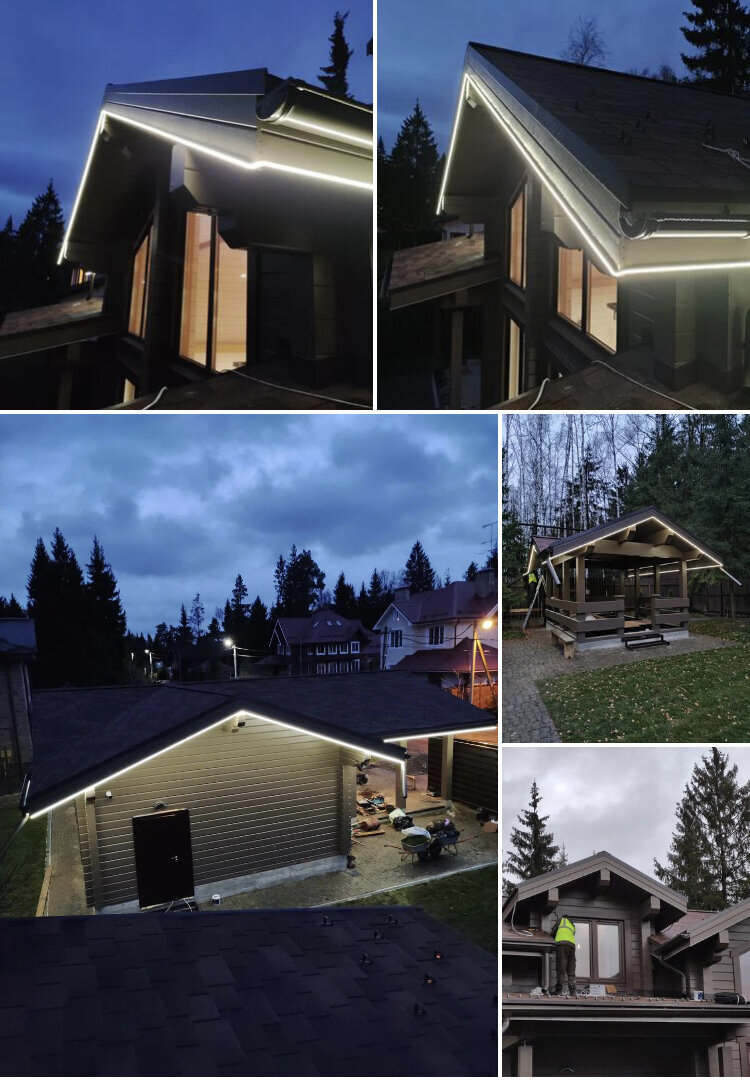 📲+79956561321💡Новогоднее освещение, подсветка домов и зданий,неоновая подсветка🎯