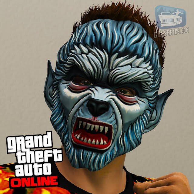 • Бонусы (скриншоты от GTA Series Videos):
- Голубая маска оборотня за вход в игру
- Доставьте груз бизнес-схватки чтобы получить бирюзовую маску зомби
- Хэллоуинский контент остаётся тем же, что и на-2