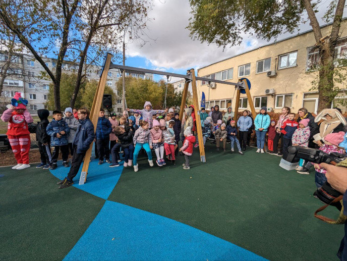    В Оренбурге открыли новую инклюзивную площадку для детей Кристина Просвиркина