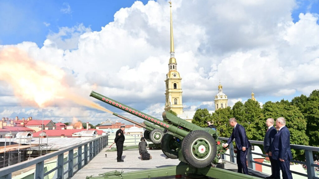    г. Санкт-Петербург. Петропавловская крепость. Александр Беглов. Август 2023 г.