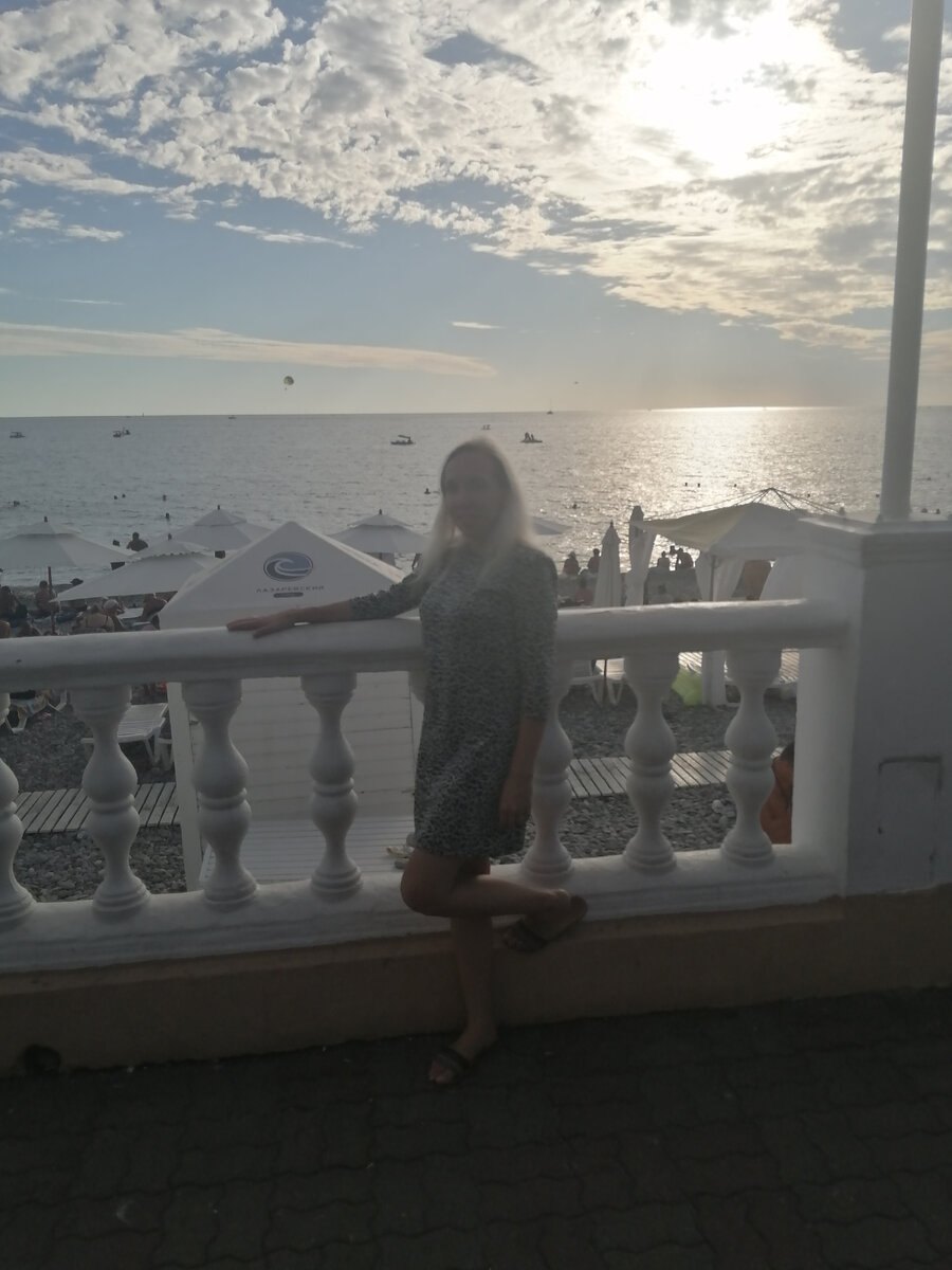 Фото плохого качества получилось, уж извините, зато вид красивый:)