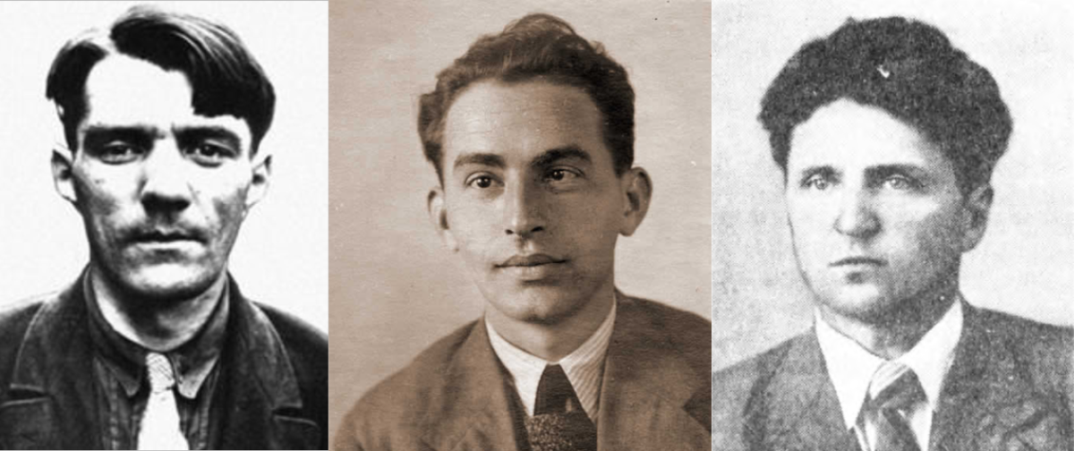 фотоколлаж автора - Бабурин Михаил Никитич, Нудельман Александр Эммануилович (фото 1930-х годов) и Суранов Александр Степанович; источники фото - Нудельман "Пушки для боевых самолётов" и сайт Ростех (https://rostec.ru)