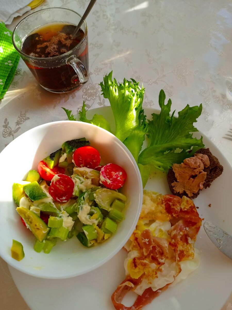 Наши тарелочки на lchf