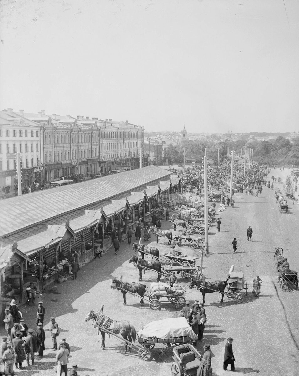 Сухаревский рынок. 1900 - 1918 гг.