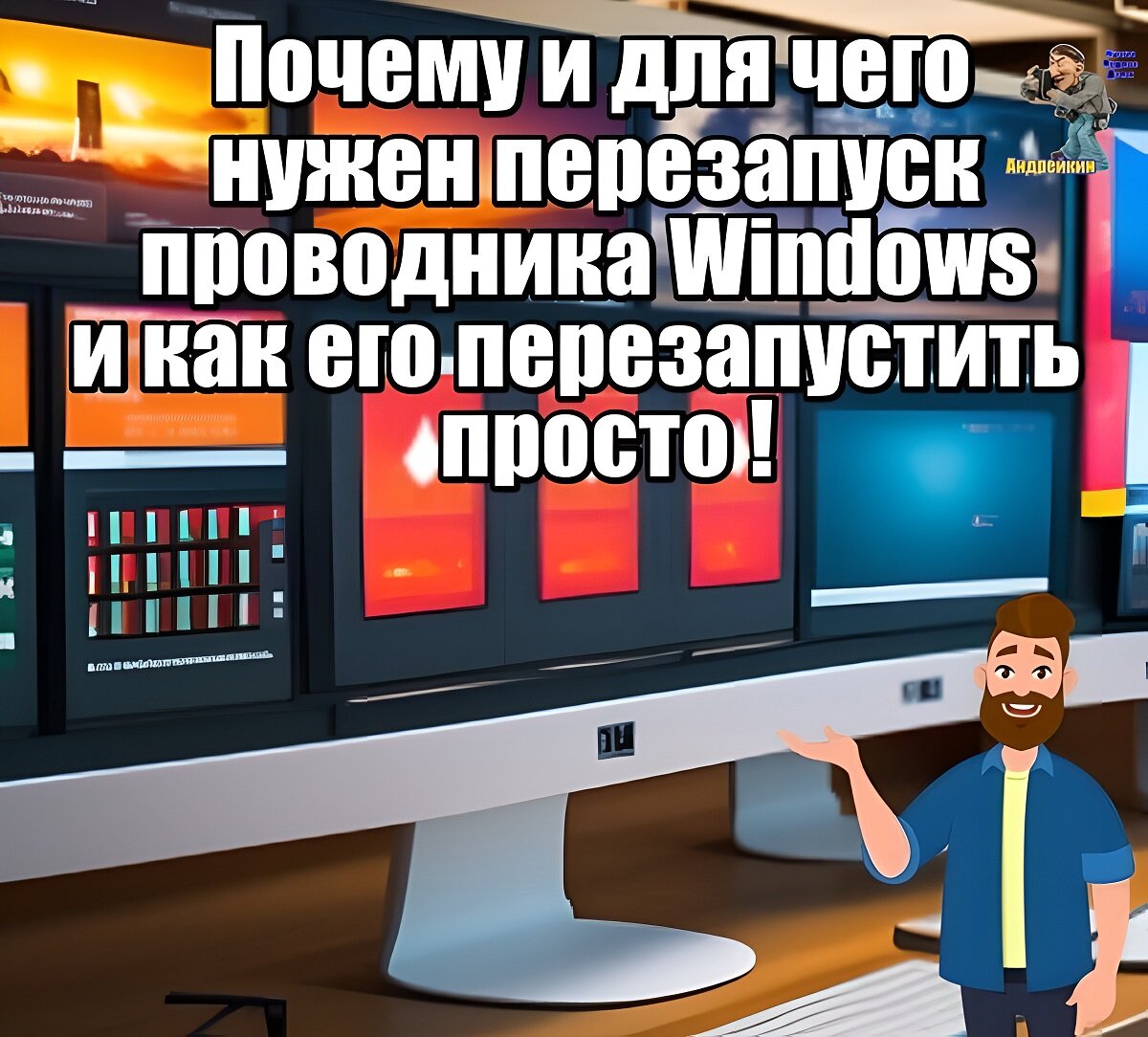 Как перезапустить проводник в Windows