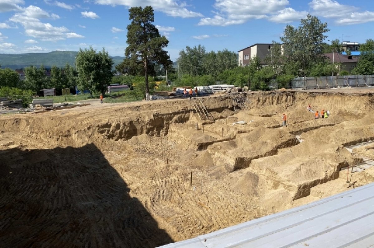    Школу на 800 мест на Советской в Чите достроят в 2024 году