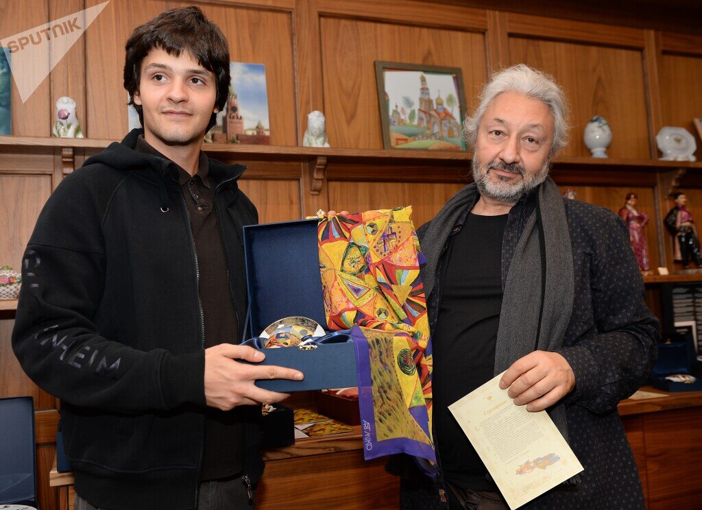 Стас Намин с сыном Артемом