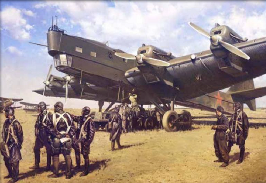 Тяжелый бомбардировщик ТБ-3