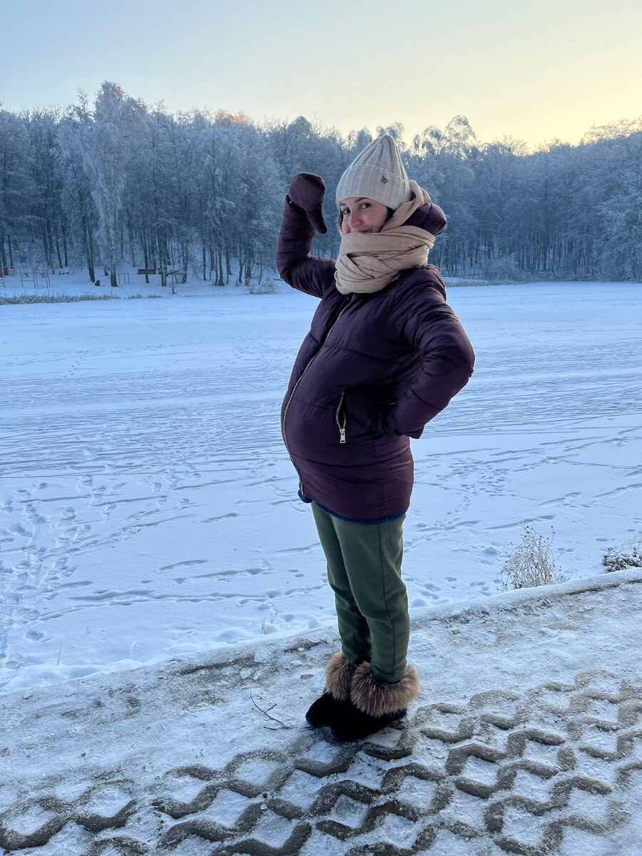 Последняя прогулка с животом 🤰🏻 
