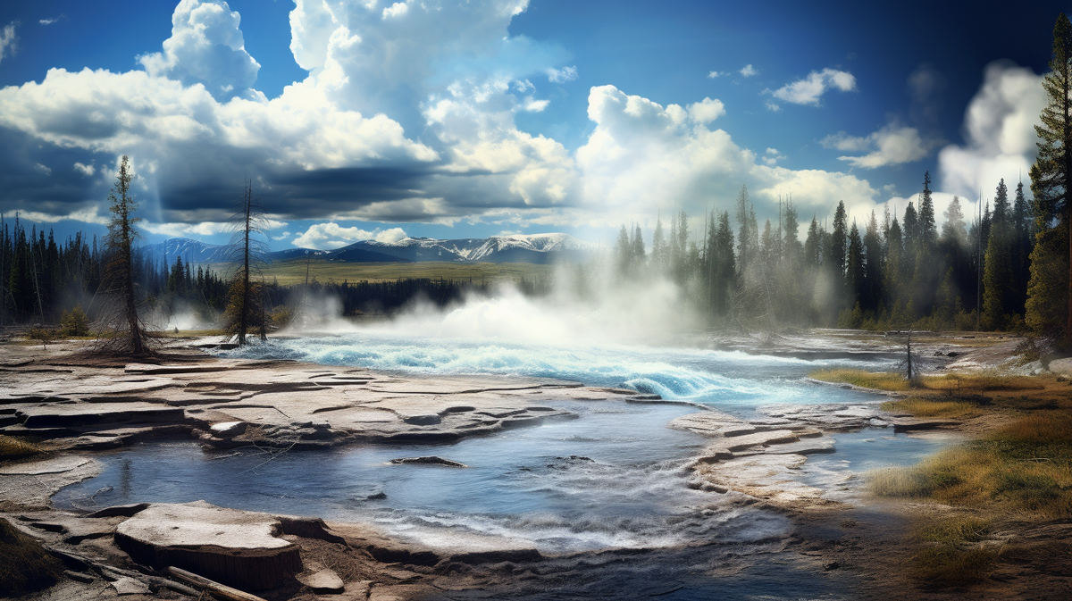 В Йеллоунстоне больше гейзеров и горячих источников, чем где-либо еще в мире