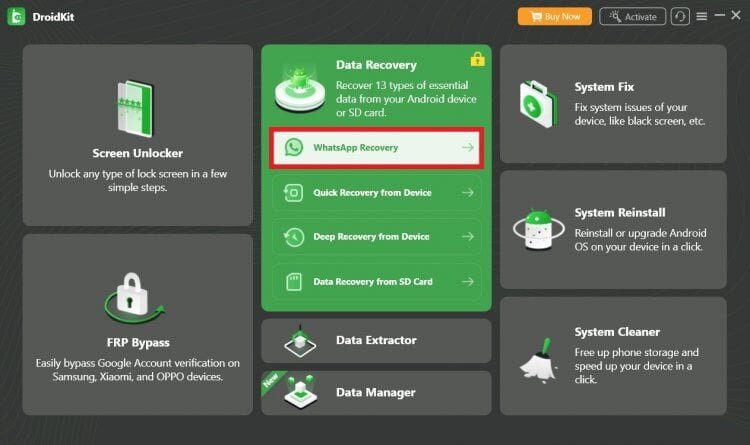     Меню программы на английском языке, но все понятно и без перевода