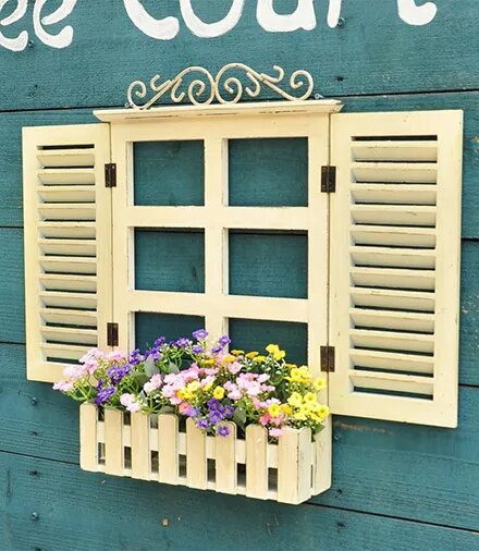 Фальшокно на фасаде частного дома. Источник: houzz.ru