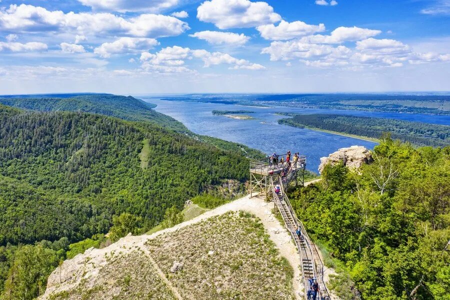 Самарская лука смотровая площадка