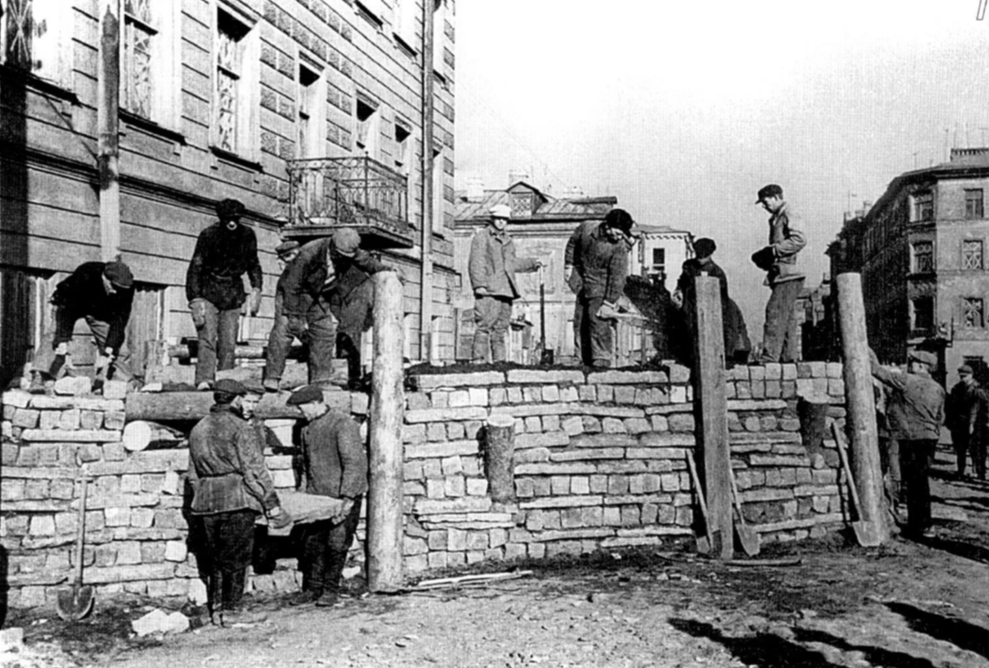 Оборонительные сооружения Ленинграда