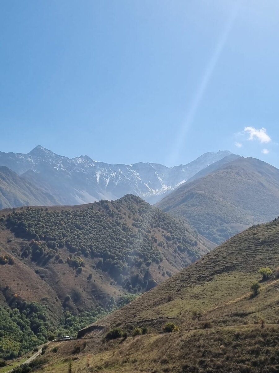 Пкавказкие горы. Моё фото.                                             