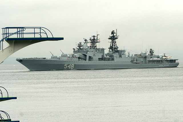 Большой противолодочный корабль "Адмирал Пантелеев" проекта 1155