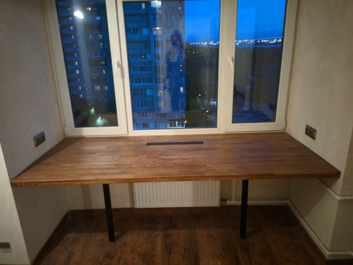 Подоконник-столешница