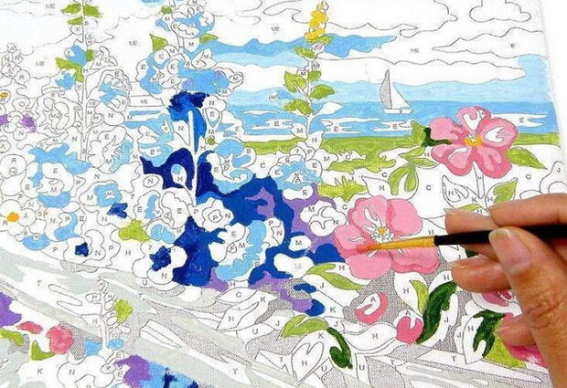 Картина по номерам