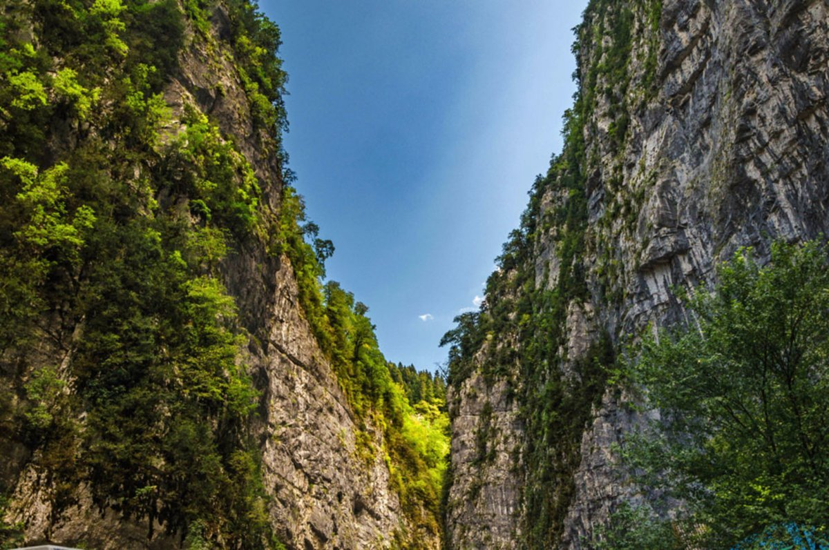 Юбшарский каньон, каменный мешок. С яндекс-картинки https://707.su/l6t