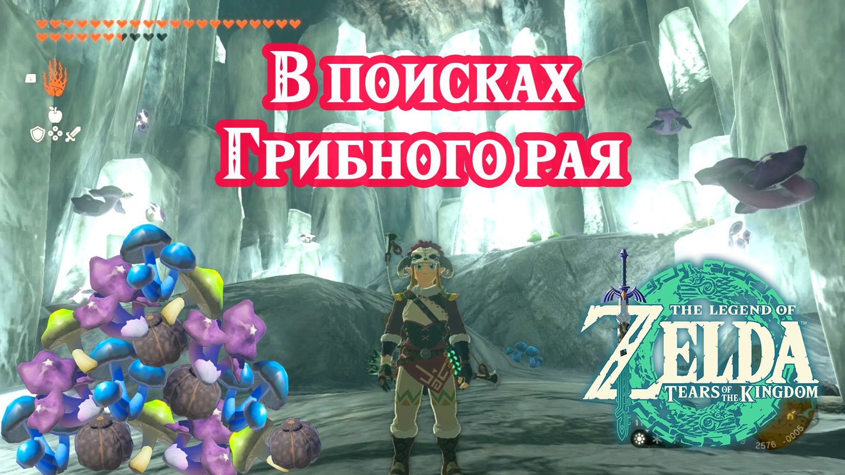 В поисках Грибного рая. The Legend of Zelda Tears of the Kingdom. Who Finds  the Haven. Nintendo Switch