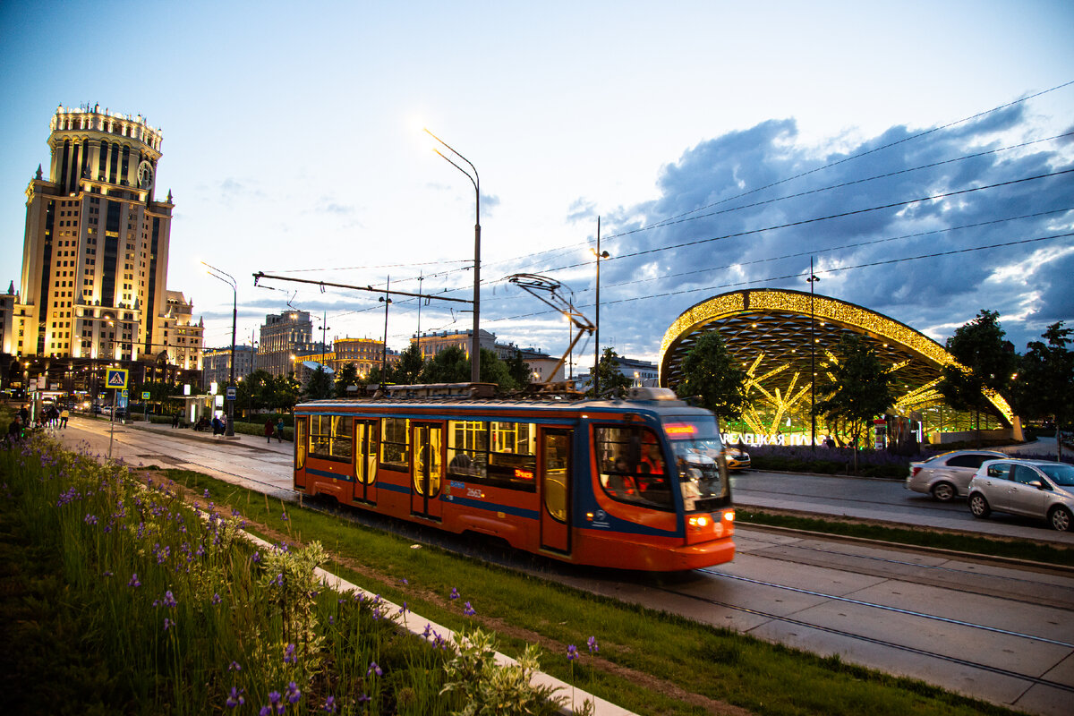 Трамвай на Павелецкой