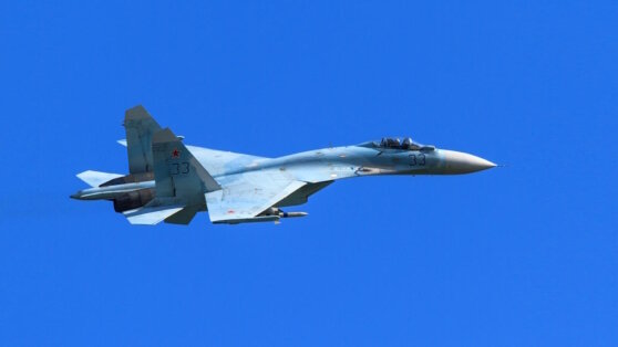    Российские Су-27 перехватили самолет-разведчик Великобритании над Черным морем Богдан Герцен