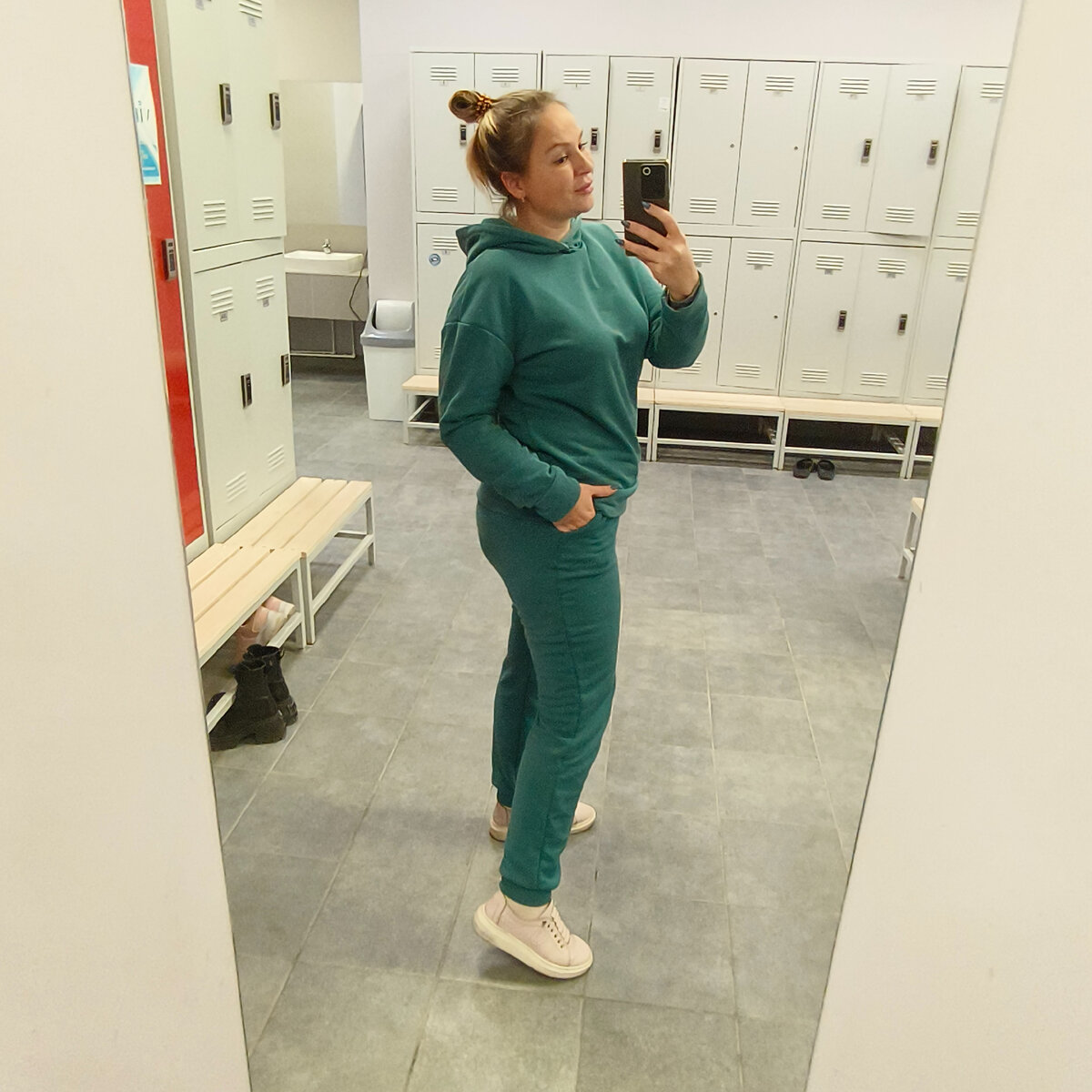 Фото автора. Ну ничего. В любом случае я молодец 😂 фото под названием "я была в спортзале сегодня"