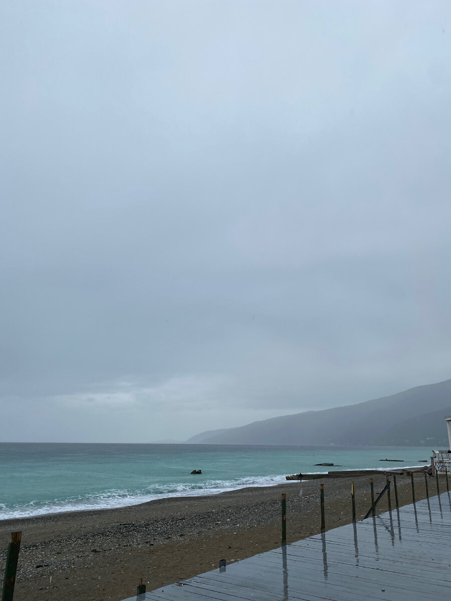 Набережная в Гагре 