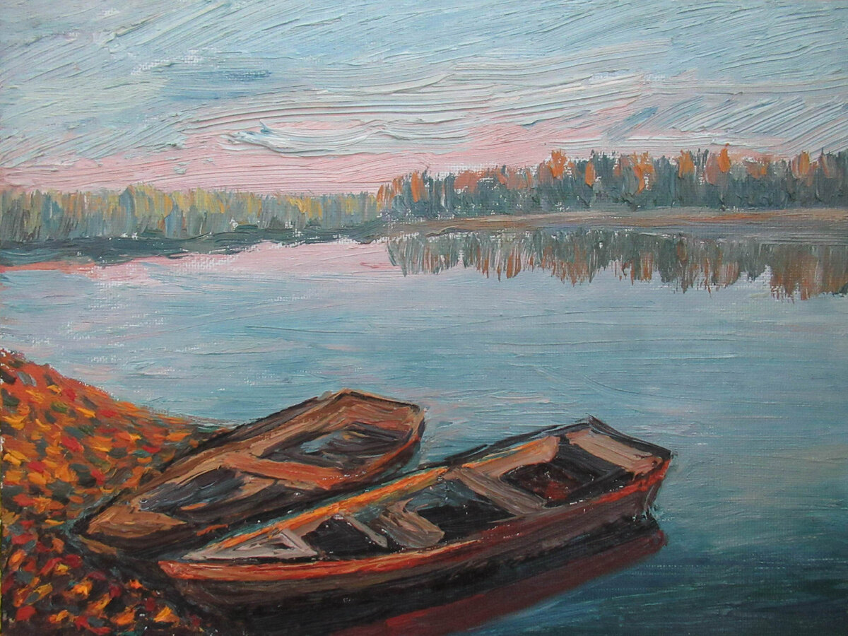 "Ока. Осенний день"