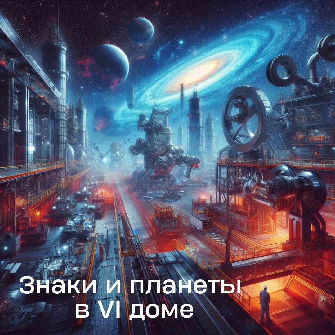 Знаки Зодиака, Планеты в 6 доме. Астролог Екатерина Юдина 