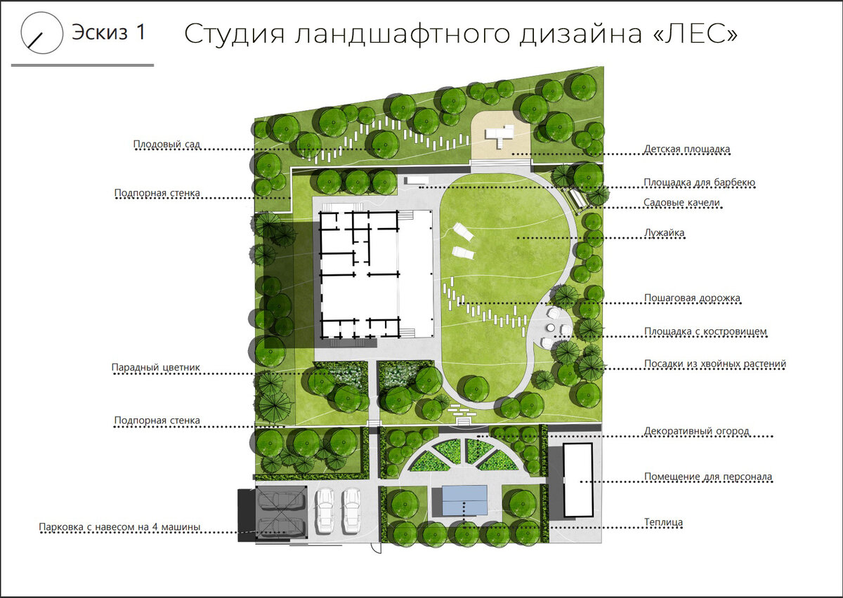 Ландшафтный дизайн. Советы по зонированию участка и топ 10 малоуходных  растений. | Студия ландшафтного дизайна 