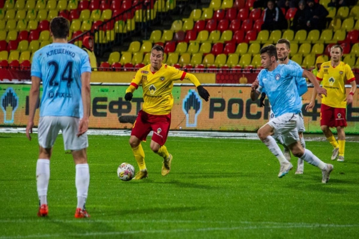    Тульский «Арсенал» проиграл «Родине» и выбыл из борьбы за Кубок России